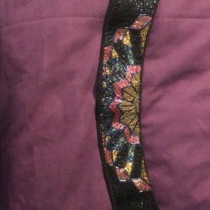 Vintage beaded belt